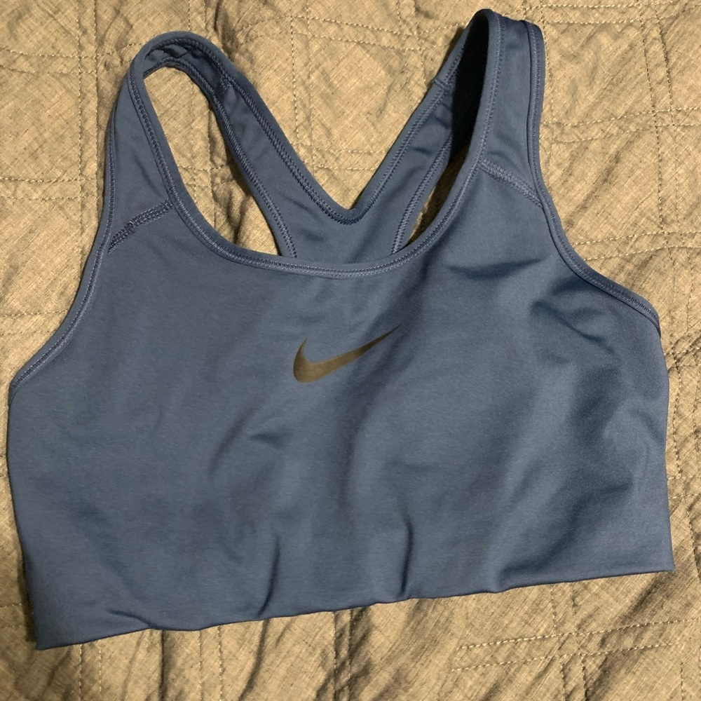 Dusty blue Nike sports bra